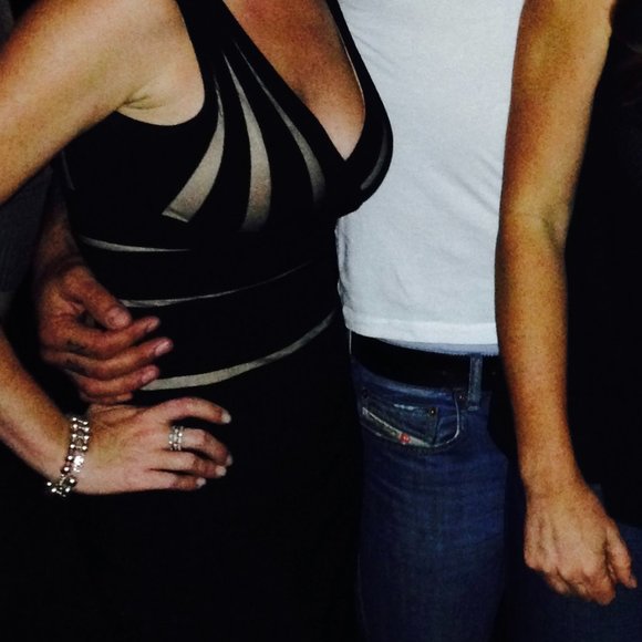 Cache Midi Black Dress - Size S - Picture 5 of 5